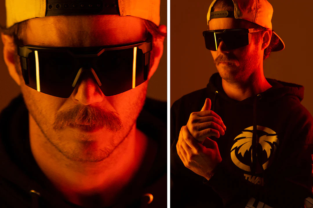 Future Tech Sunglasses: Black Z87+