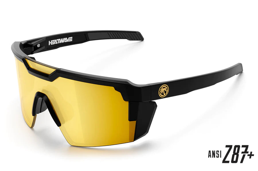 Future Tech Sunglasses: Gold Z87+