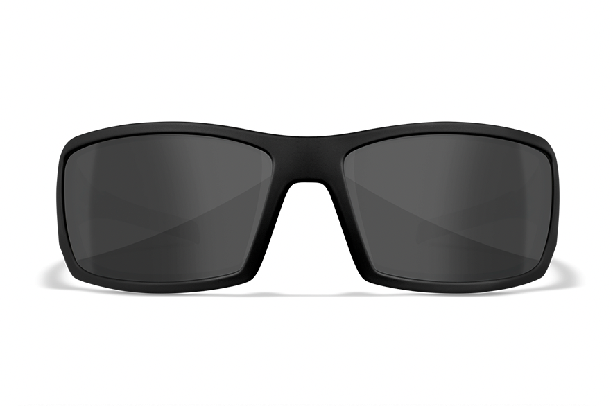 WX Twisted Matte Black Frame Smoke Grey Lens