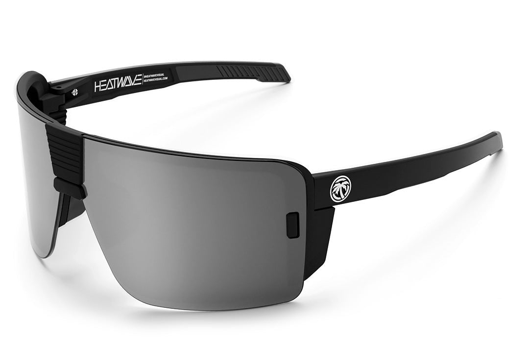 XL Vector Sunglasses: Silver Z87+
