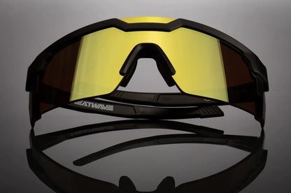 Future Tech Sunglasses: Gold Z87+